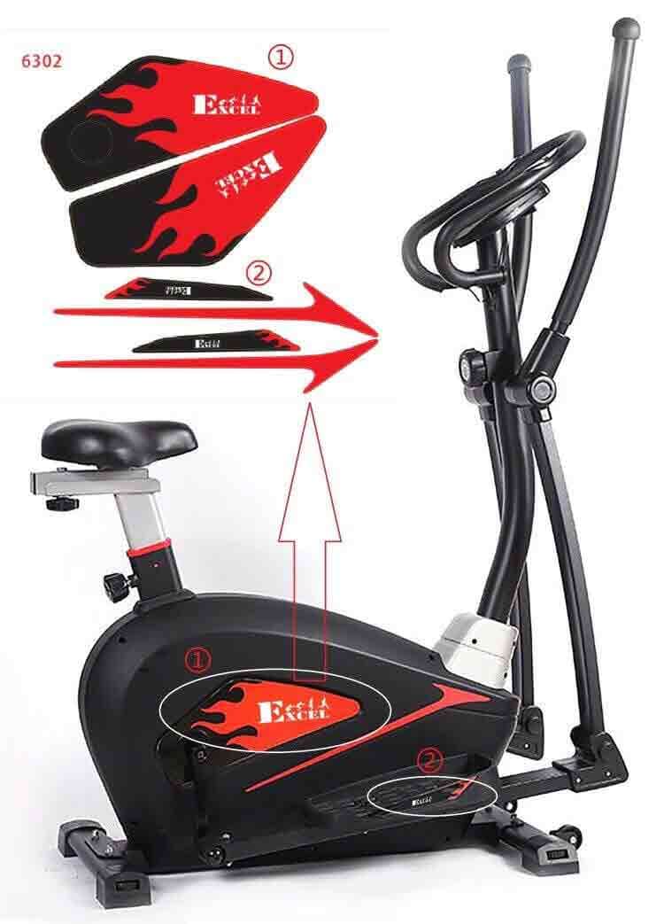 commercial elliptical machine - SD-6302 - detail2