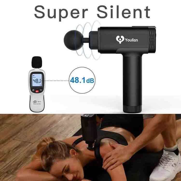 massage gun - Youlisn-Silvery - detail2