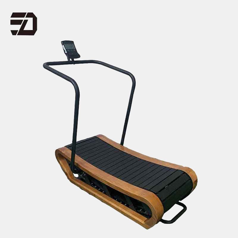 home wooden manual treadmill for sale