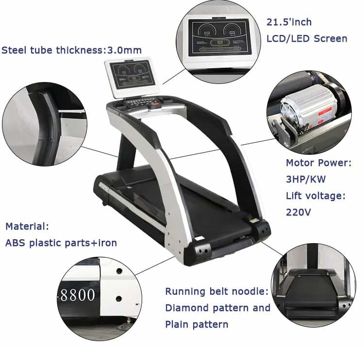 commercial treadmill - SD-8800 - detail3
