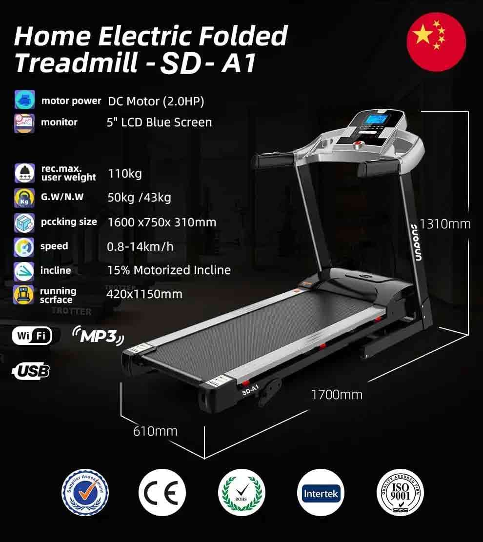 home treadmill - SD-A1 - detalle 2