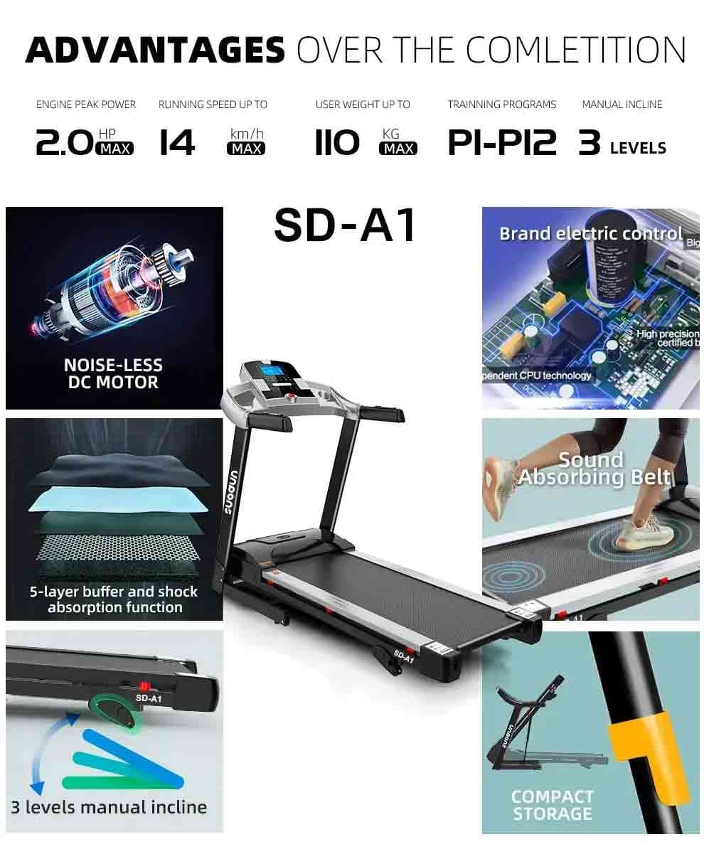 home treadmill - SD-A1 - detail4