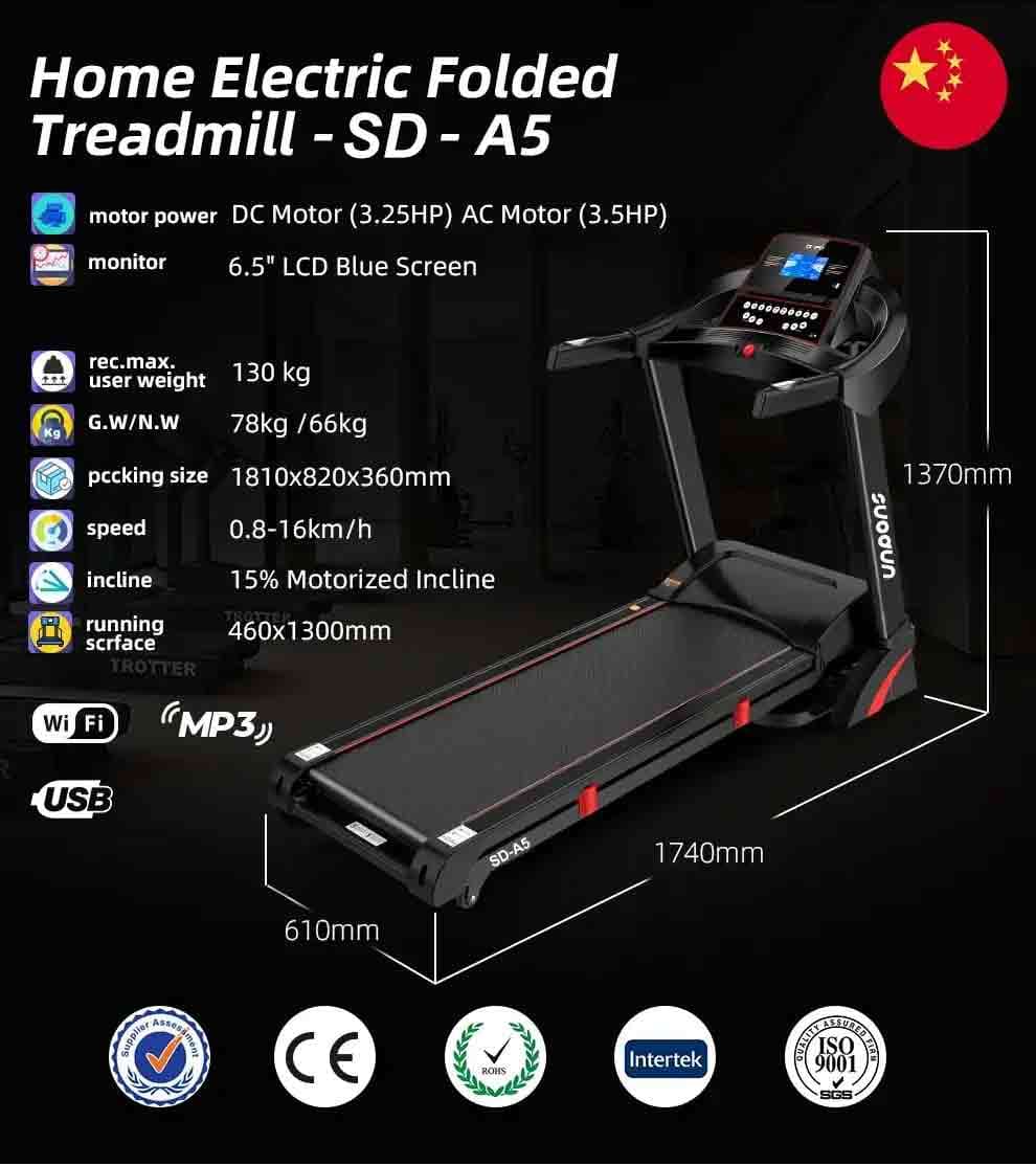 home treadmill - SD-A5 - detail2