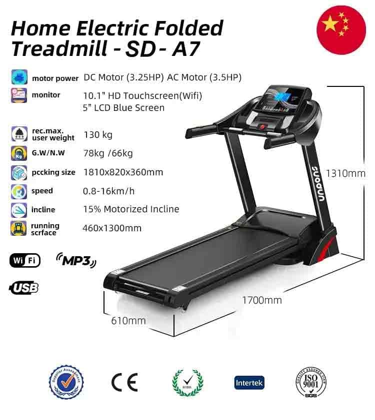 home treadmill - SD-A7 - detalle 2