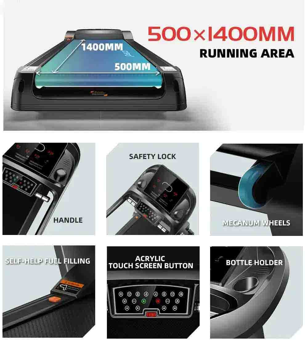 light commercial treadmill - SD-Q6 - detail3