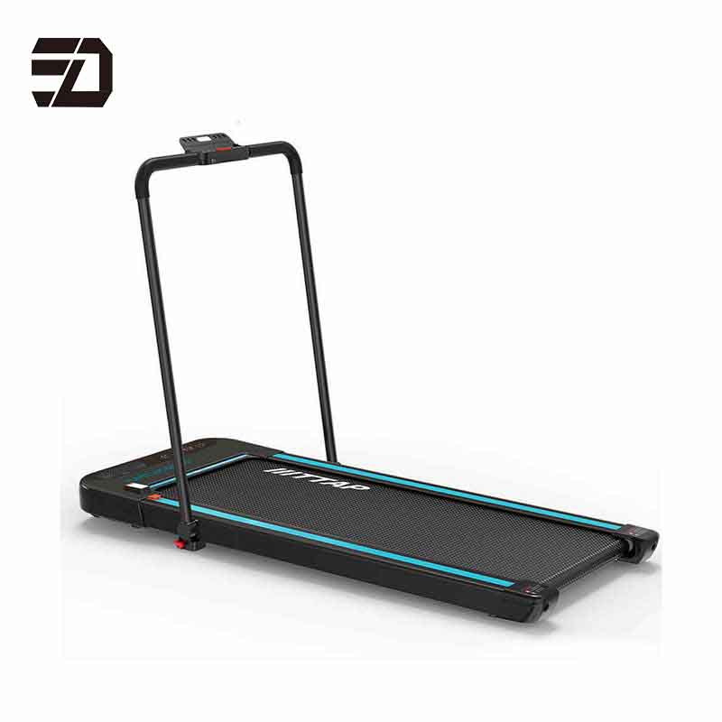 Tapis roulant walkingPad sous le bureau