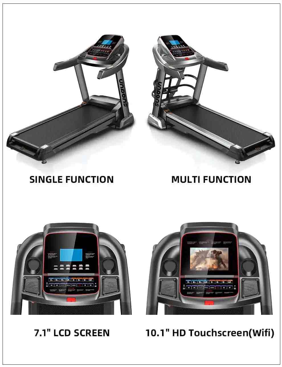 home treadmill display